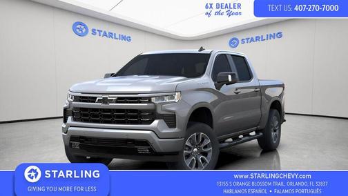 Sterling Gray Metallic 2026 Chevrolet Silverado 1500 RST