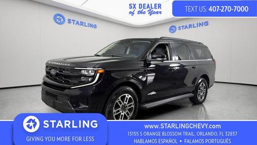Black Metallic 2025 Ford Expedition Max Active 4x2