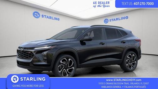 Mosaic Black Metallic 2026 Chevrolet Trax FWD 2RS