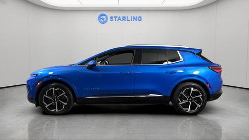 Riptide Blue Metallic 2025 Chevrolet Equinox EV LT