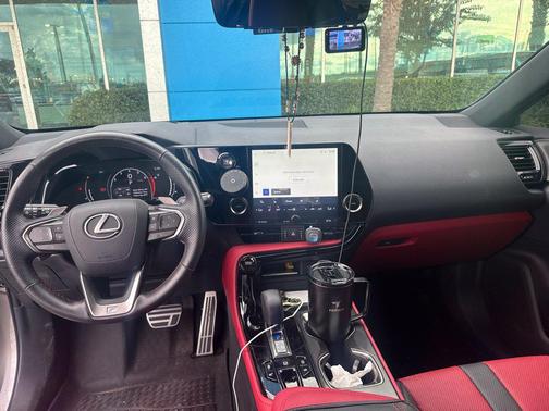 Atomic Silver 2025 Lexus NX 350 F SPORT Handling