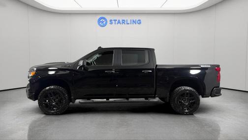Black 2026 Chevrolet Silverado 1500 Custom Trail Boss