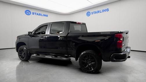 Black 2026 Chevrolet Silverado 1500 Custom Trail Boss