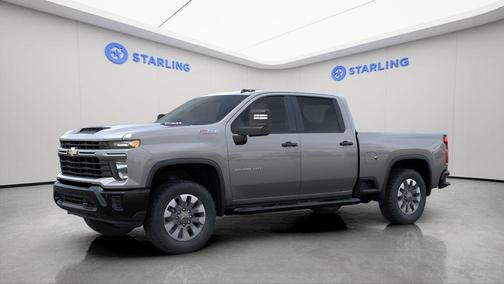 Sterling Gray Metallic 2026 Chevrolet Silverado 2500 Custom