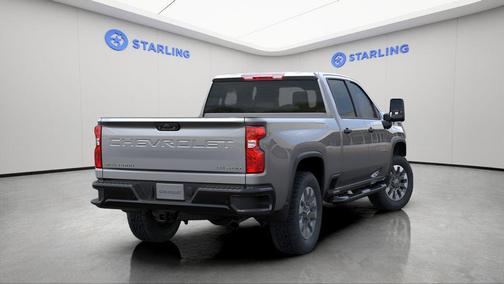 Sterling Gray Metallic 2026 Chevrolet Silverado 2500 Custom