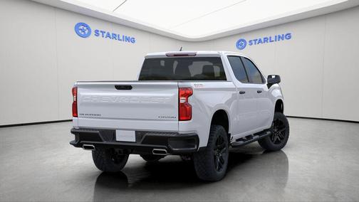 Summit White 2026 Chevrolet Silverado 1500 Custom Trail Boss