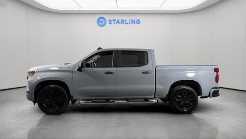 Slate Gray Metallic 2025 Chevrolet Silverado 1500 Custom