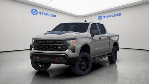 White Sands 2026 Chevrolet Silverado 1500 Custom Trail Boss