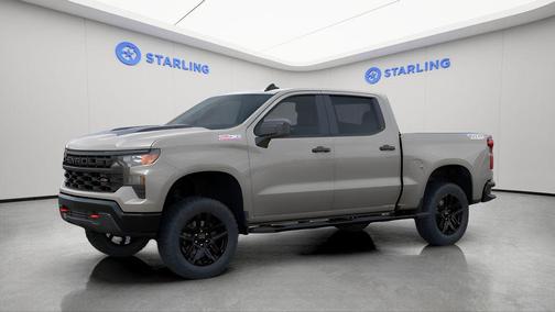 White Sands 2026 Chevrolet Silverado 1500 Custom Trail Boss