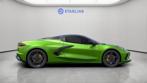 Roswell Green Metallic 2026 Chevrolet Corvette Stingray w/1LT