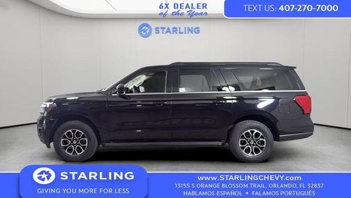 Black Metallic 2024 Ford Expedition Max XLT