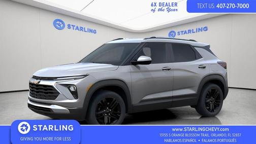 Sterling Gray Metallic 2026 Chevrolet Trailblazer LT
