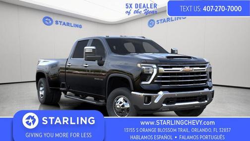 Black 2026 Chevrolet Silverado 3500 LTZ