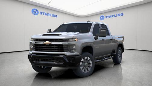 Sterling Gray Metallic 2026 Chevrolet Silverado 2500 Custom