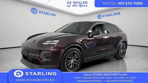 Copper Ruby Metallic 2025 Porsche Macan Macan Electric