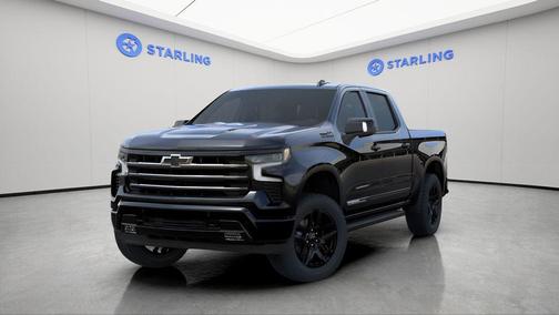 Black 2026 Chevrolet Silverado 1500 High Country