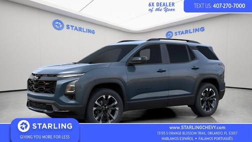 Lakeshore Blue Metallic 2027 Chevrolet Equinox RS FWD