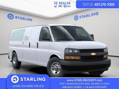 2025 Chevrolet Express 2500 RWD 2500 Extended Wheelbase WT