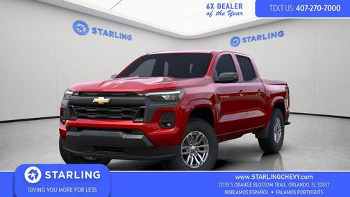 Radiant Red Tintcoat 2026 Chevrolet Colorado LT