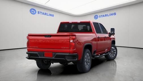 Red Hot 2026 Chevrolet Silverado 2500 Custom