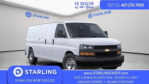 2026 Chevrolet Express 2500 2500 Extended Wheelbase, WT, RWD