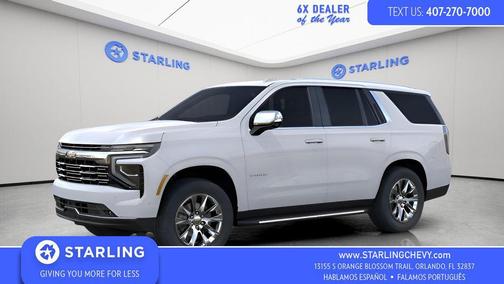 Polar White Tricoat 2026 Chevrolet Tahoe Premier