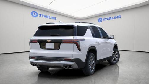 Polar White Tricoat 2026 Chevrolet Traverse LT
