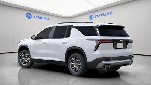 Polar White Tricoat 2026 Chevrolet Traverse LT
