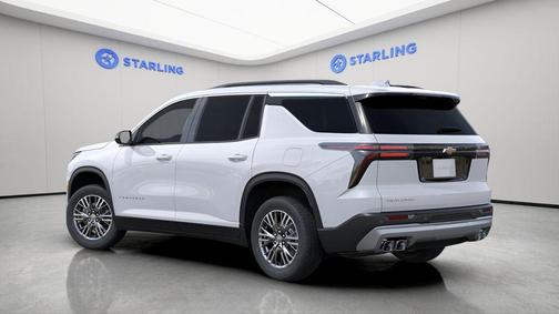 Polar White Tricoat 2026 Chevrolet Traverse LT