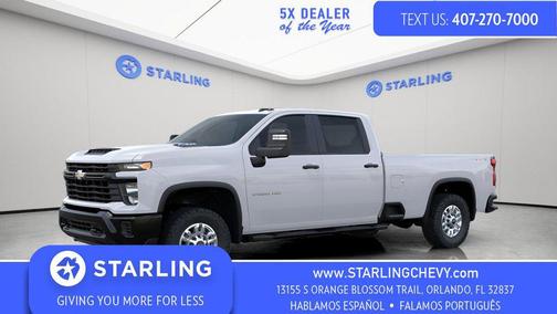 Summit White 2026 Chevrolet Silverado 2500 WT