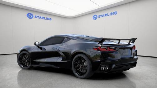Black 2026 Chevrolet Corvette Stingray w/1LT