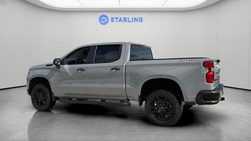 Slate Gray Metallic 2025 Chevrolet Silverado 1500 Custom Trail Boss