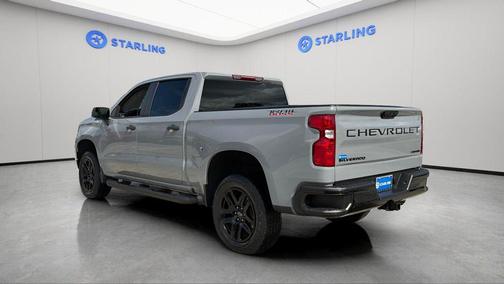 Slate Gray Metallic 2025 Chevrolet Silverado 1500 Custom Trail Boss