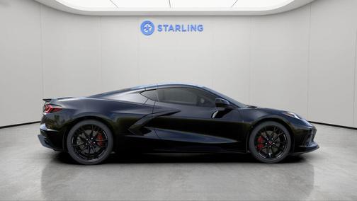 Black 2026 Chevrolet Corvette Stingray w/1LT