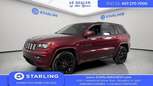 Velvet Red Pearlcoat 2017 Jeep Grand Cherokee Altitude