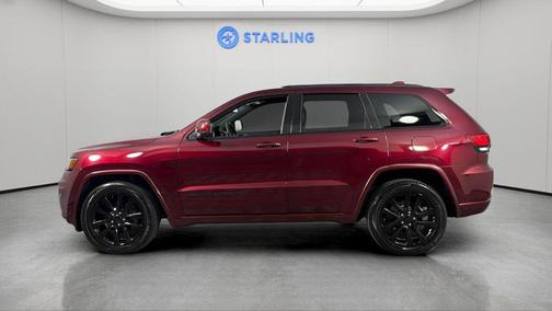 Velvet Red Pearlcoat 2017 Jeep Grand Cherokee Altitude