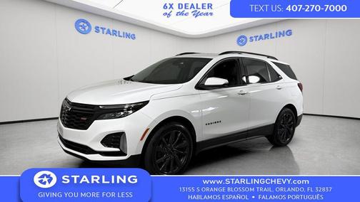 Summit White 2024 Chevrolet Equinox FWD RS