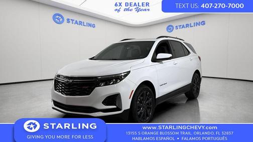 Summit White 2024 Chevrolet Equinox FWD RS
