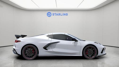 Arctic White 2026 Chevrolet Corvette Stingray w/1LT
