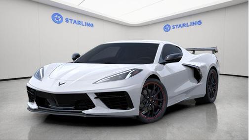 Arctic White 2026 Chevrolet Corvette Stingray w/1LT