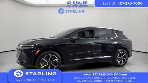 Black 2025 Chevrolet Equinox EV LT