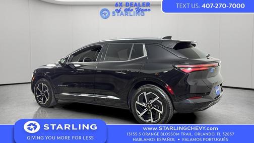 Black 2025 Chevrolet Equinox EV LT