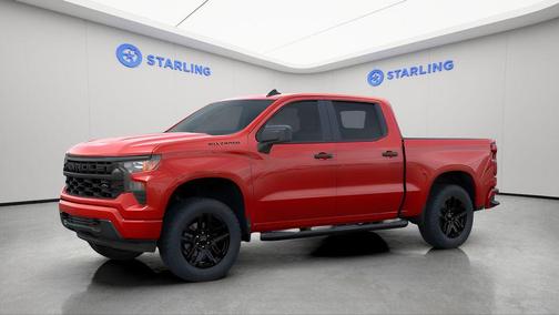 Red Hot 2026 Chevrolet Silverado 1500 Custom
