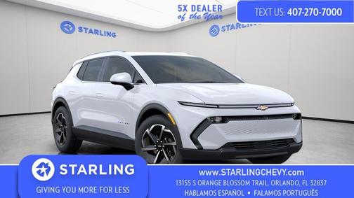 Summit White 2026 Chevrolet Equinox EV LT