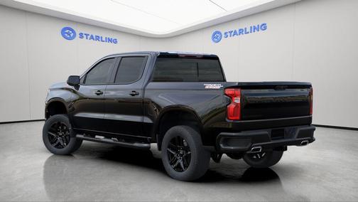 Black 2026 Chevrolet Silverado 1500 Custom Trail Boss