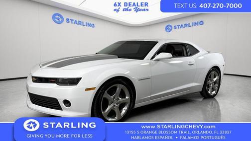 Summit White 2014 Chevrolet Camaro 2LT