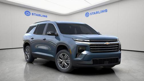 Lakeshore Blue Metallic 2026 Chevrolet Traverse LT