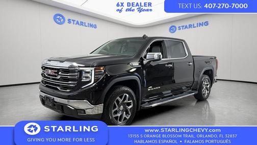 Onyx Black 2024 GMC Sierra 1500 SLT