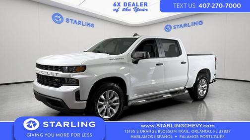 Summit White 2020 Chevrolet Silverado 1500 Custom