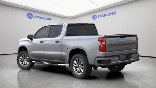 Sterling Gray Metallic 2026 Chevrolet Silverado 1500 Custom